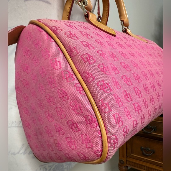 DOONEY & BOURKE J5914567 Signature Canvas Bag, Pink - Picture 9 of 16